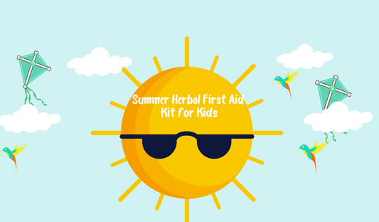 Summer Herbal First Aid Kit for Kids